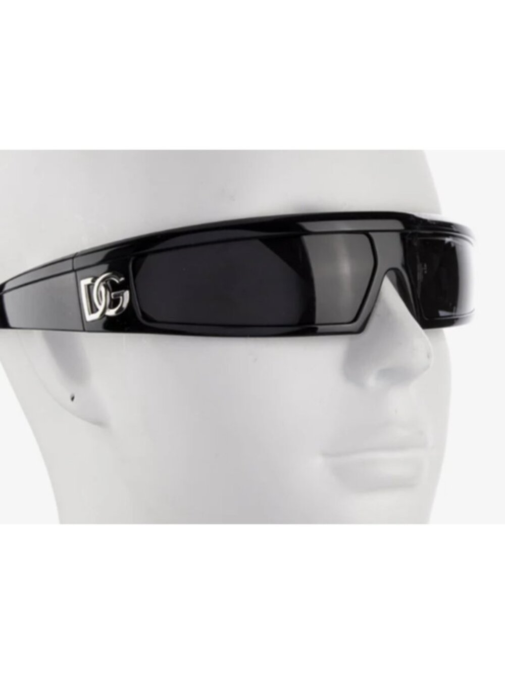 Dolce & Gabbana Black Wraparound Acetate DG6181 Sunglasses case & box included